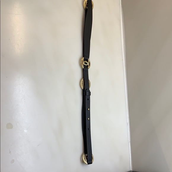 Authentic Chanel brand new with tags 4 CC buckles belt. Smart all over design. - Picture 7 of 11